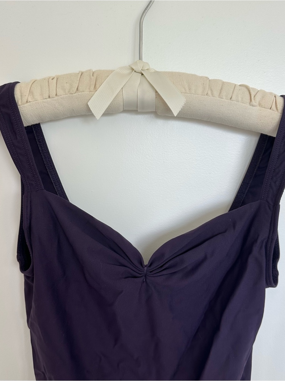 Wear Moi Faustine leotard size medium Prune-front lining (no tags)